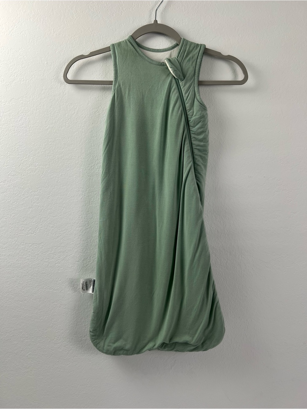 Bubble Panda Sleeveless Sage Green Rayon of Bamboo Spandex Unisex Sleep Sack